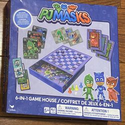 NEW 6-in-1 Pj masks Board Games 