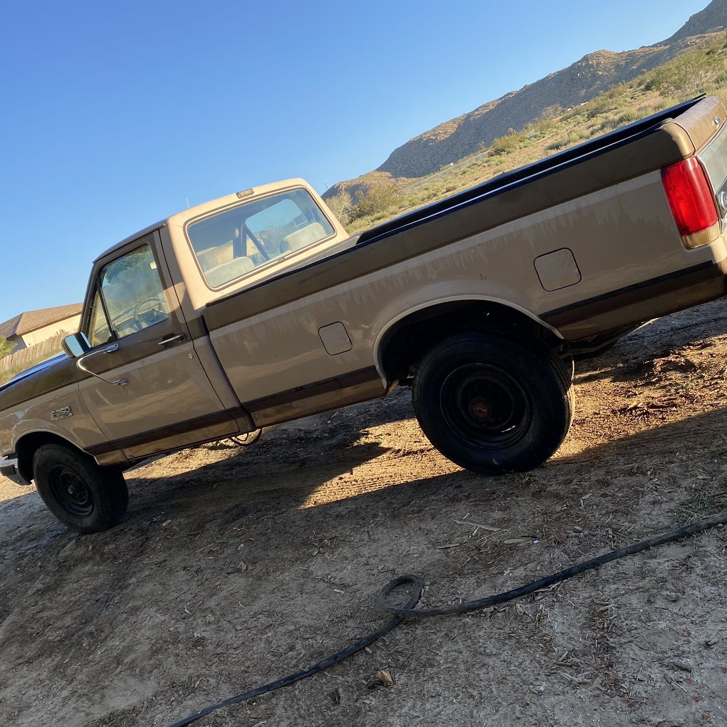 Two F250Ford Trucks 