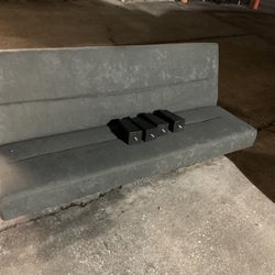 Sofa $79 🎉🎂🎈🍀 Futon, Bed, Furniture, Sofa bed, Bedroom Furniture, Living Room Furniture, Couch, Loveseat, Office Furniture, Kids Item, Grey.