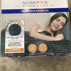 Acomopack Weighted comfort  Blanket 15lbs