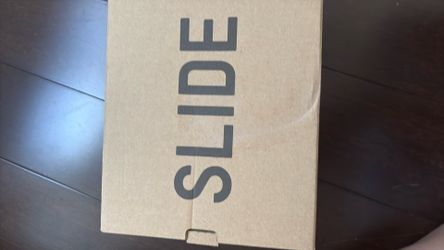 Yeezy slides kids size 3 new