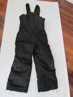 5T Black Snow Bibs, Vertical 9
