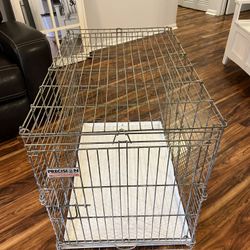 Stainless Large Dog Crate 