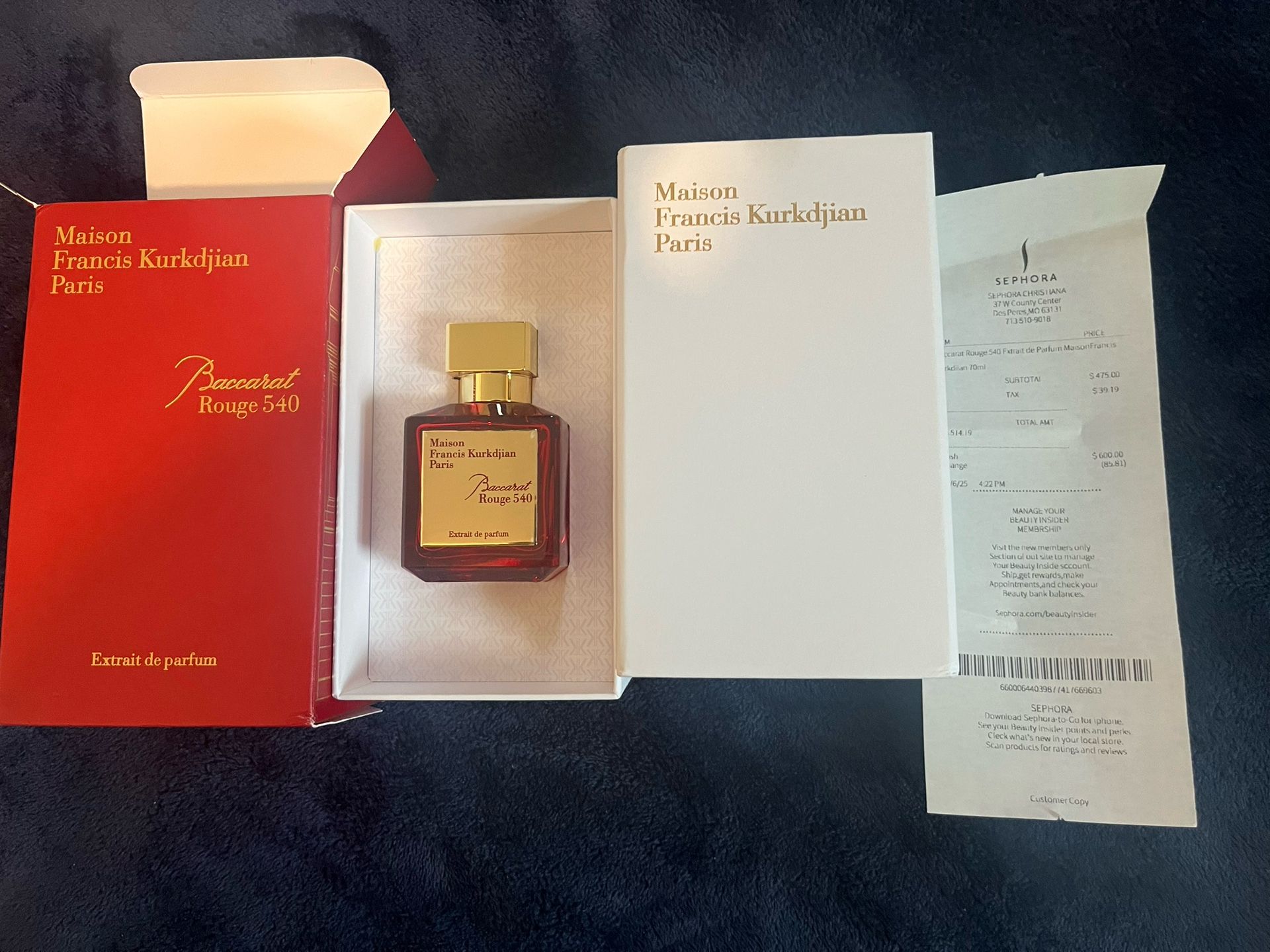 Baccarat Rouge 540