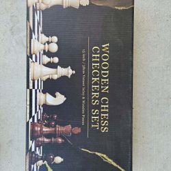 Chess Checkers Set 