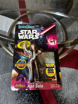 Star Wars Han Solo 1993 edition figure with collectible card
