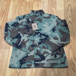 Stussy Coach Camo Jacket Small