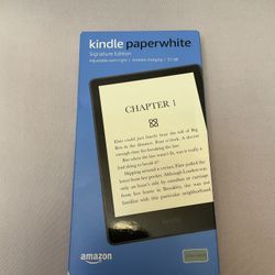 Kindle Paperhwite Signature Edition (32gb)
