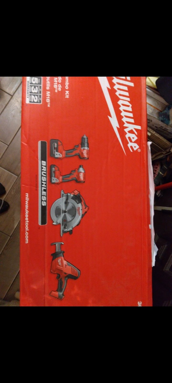 Milwaukee M18 4 TOOL COMBO !