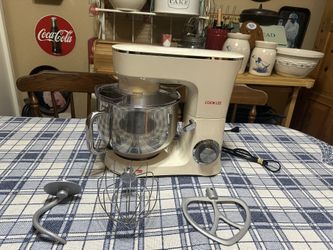 CookLee Professional Stand Mixer With Attachments