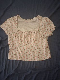 Teen crop top