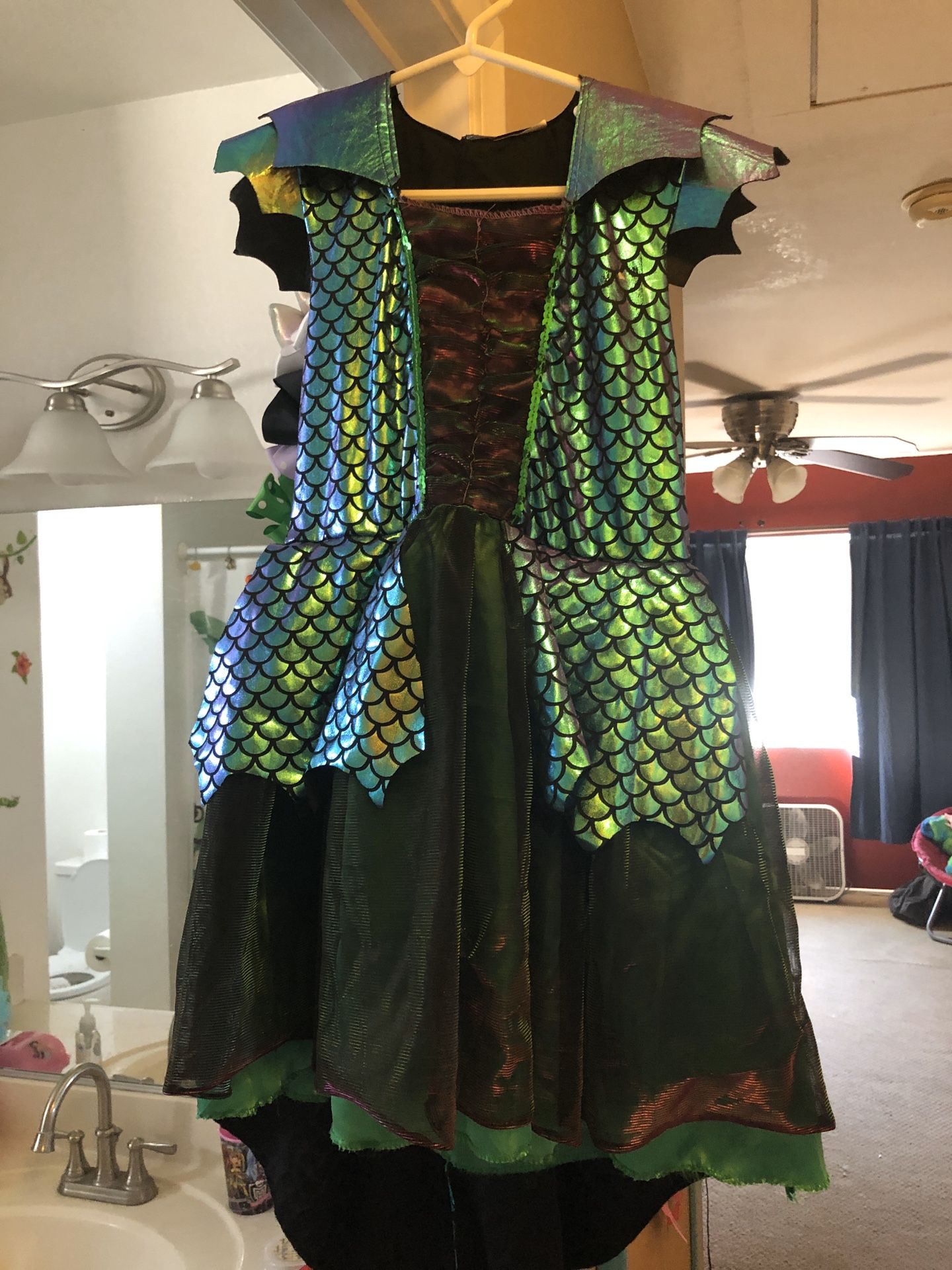 Girls Dragon Costume