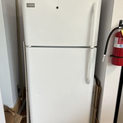 White Refrigerator And Freezer  