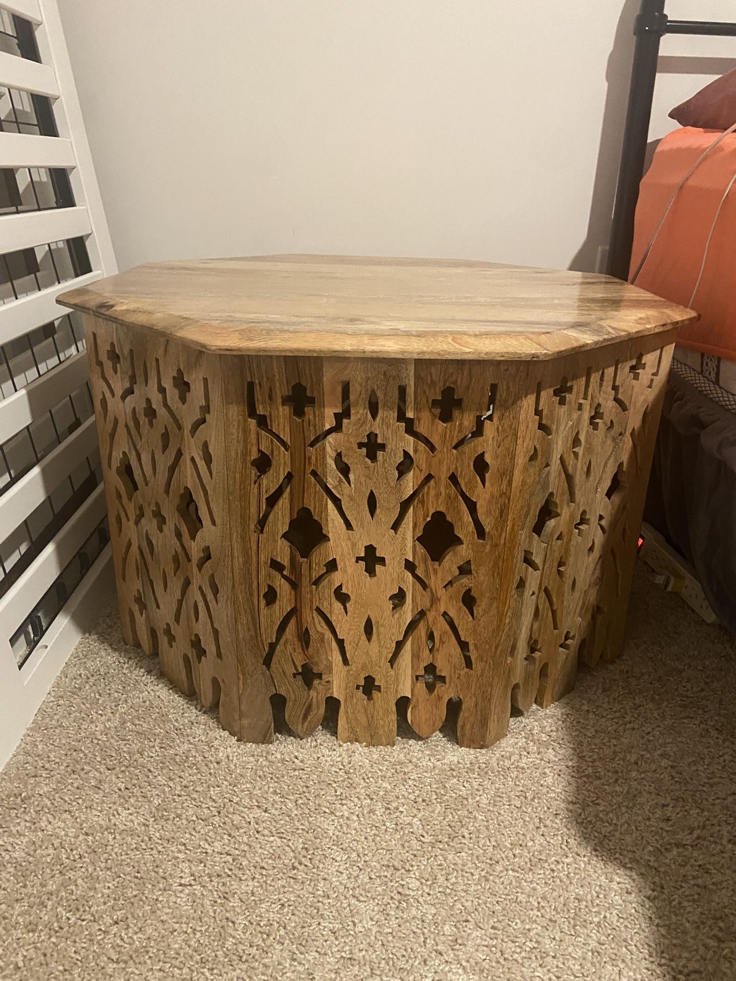 Set Of 2 Unique Octagon Tables