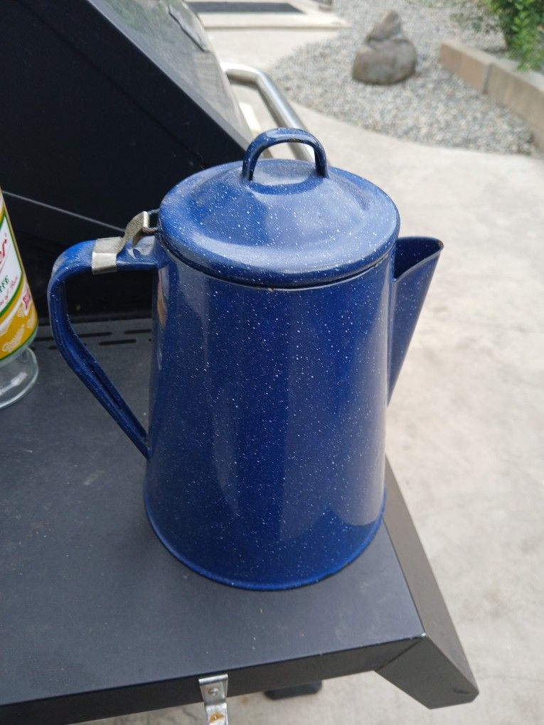 Vintage Metal Tea Kettle