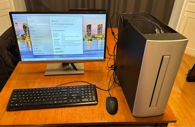 HP Desktop PC Intel Core i5 8GB RAM
