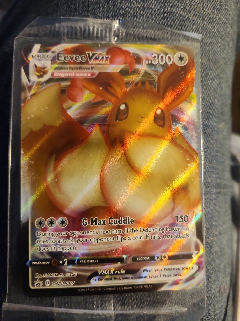 Eevee Pokemon Card