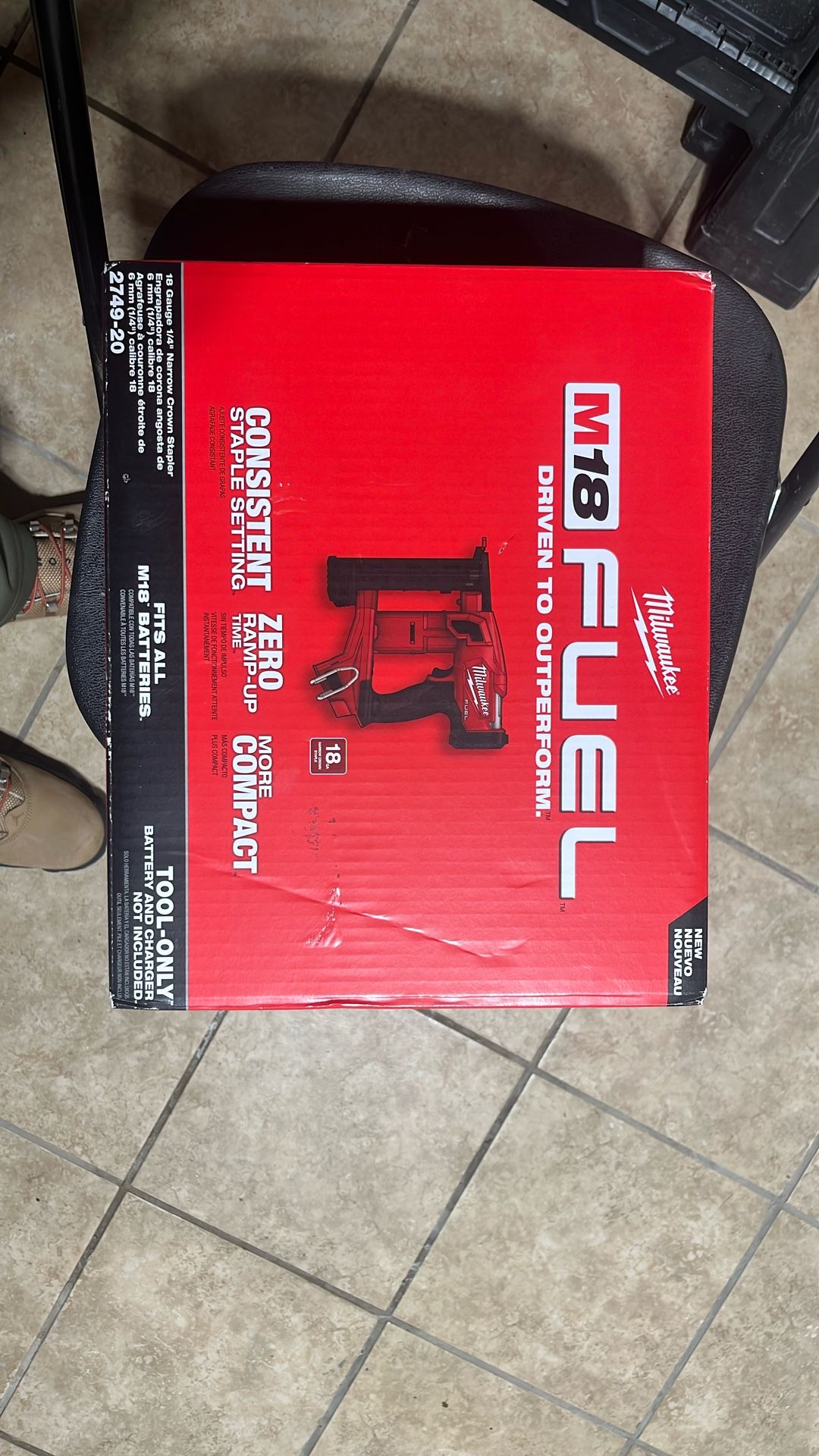 M18 18 Gauge crown Stapler