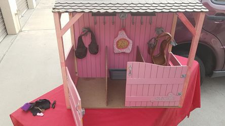 Our generation barn with a few accessories