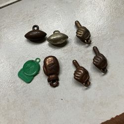 Sports Charm Cracker Jack Machine Gumball boxing football baseball Sports