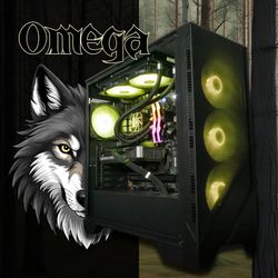 OMEGA | 1TB | 32GB RAM | RTX 5060 Ti 8GB | Ryzen 5 9600X | GAMING DESKTOP | CUSTOM PCs | DESKTOPS | COMPUTERS