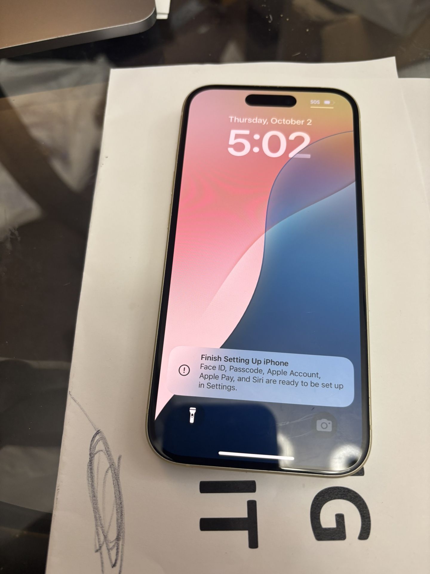iPhone 15 - 128GB (Blacklisted / Parts or Wi-Fi Use Only)”