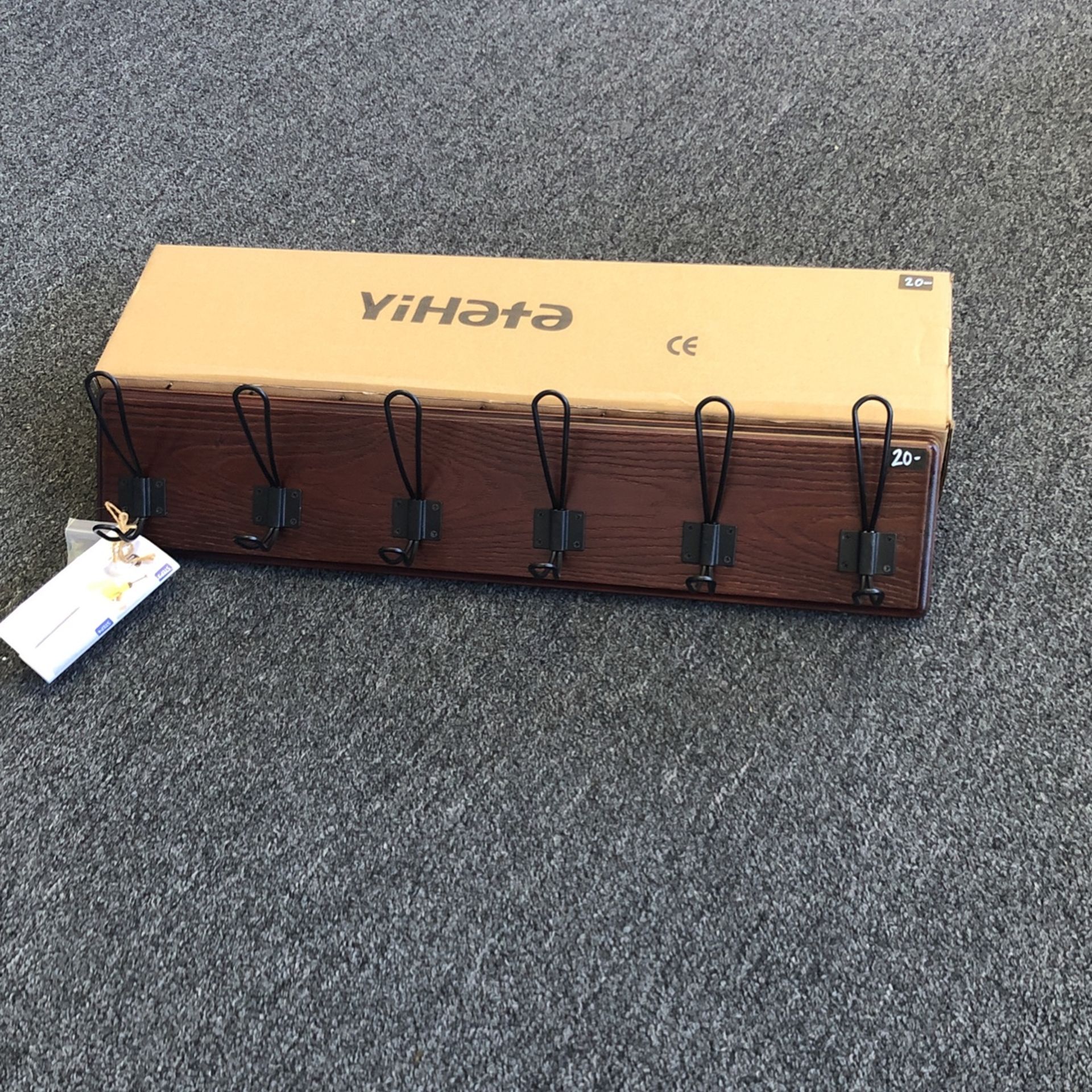 Brand New Mounted Coat Rack