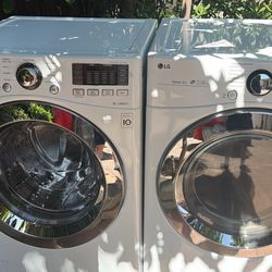 LG washer and gas dryer working great