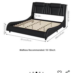 Platform Kind Led Bed 