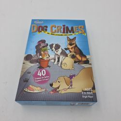 ThinkFun Dog Crimes Single Player Logic Brain Teasers 