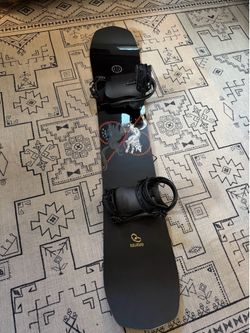 Salomon assassin pro snowboard with Salomon pro bindings
