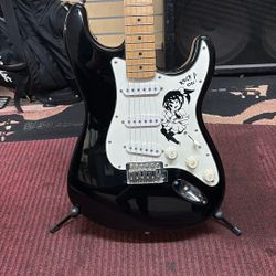 Fender Starcaster Black/White Electric Guitar 