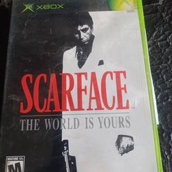 XBOX ORIGINAL SCARFACE GAME NEW UNSEALED FOR PICTURES $100 FINAL PRICE READ DESCRIPTION AND SEE ALL PICTURES