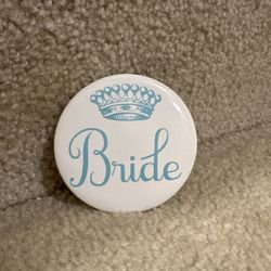 Bride Button $2