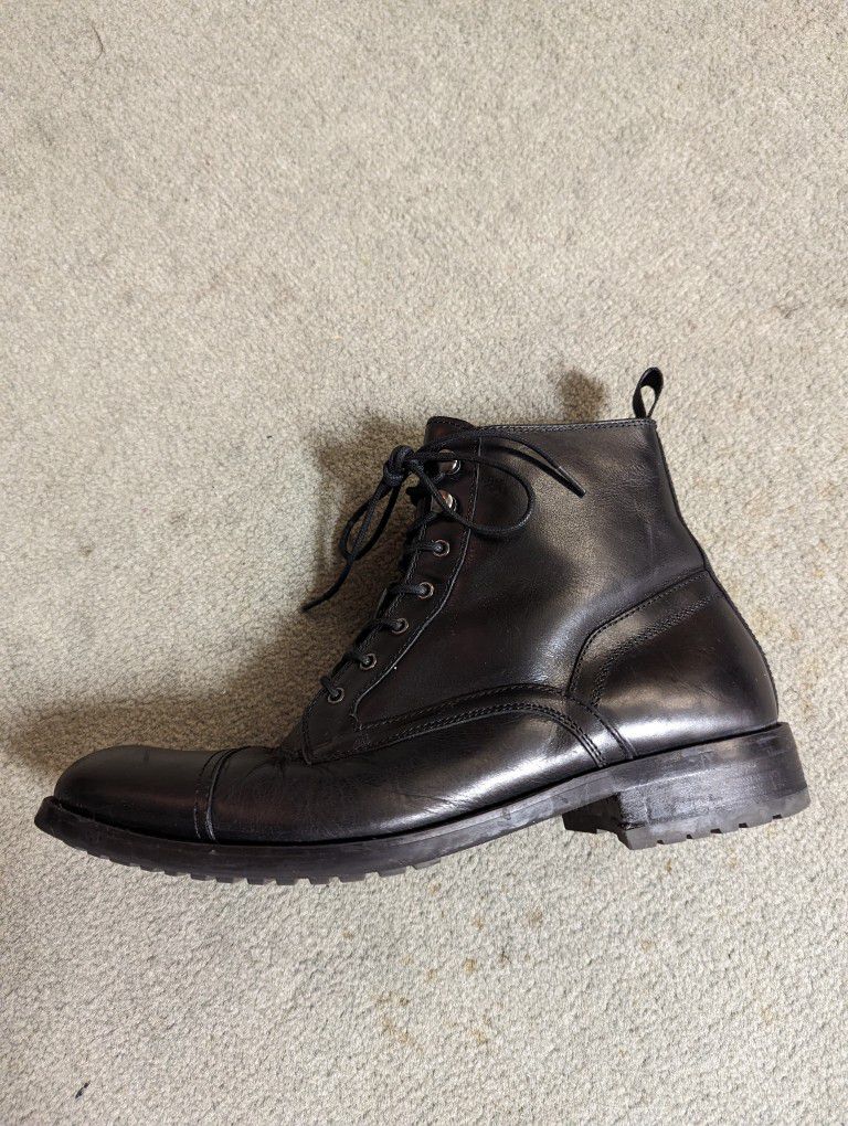 Men's Aldo Black Side Zip Boots - Size 9.5 for Sale in Los Angeles, CA ...