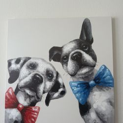 dog painting for $10 