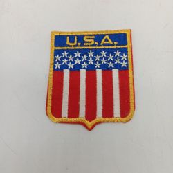 United States Shield Patch Old Glory USA Red White Blue Stars and Stripes Crest
