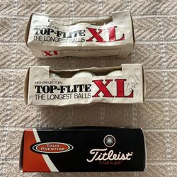 Titleist & Top Flight Golf Balls