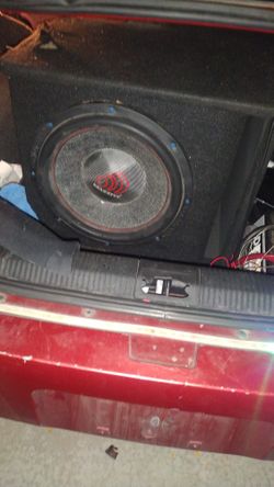 15 In Massive Audio Sub And Box