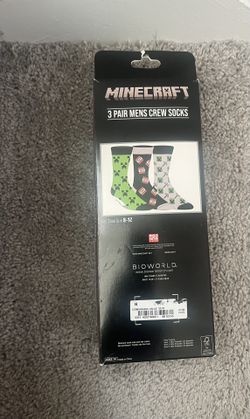 MINECRAFT socks New