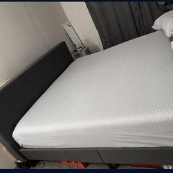 King Size Bed with Frame - Great Condition! $150 
