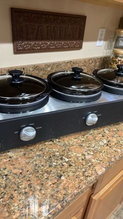 Bella Triple 1.5qt  slow cookers/buffet servers