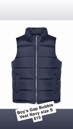 Gap Bubble Vest Boy’s size S (Navy Blue) $15