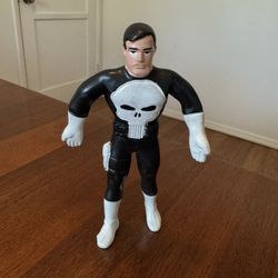 1989 Marvel Punisher Bend-Ems Action Figure JusToys Vintage Loose