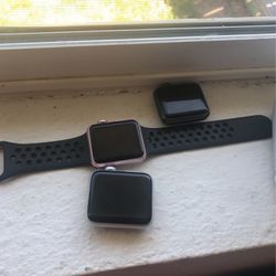 3 Apple Watches