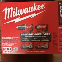 Milwaukee Compact Brushless Kit