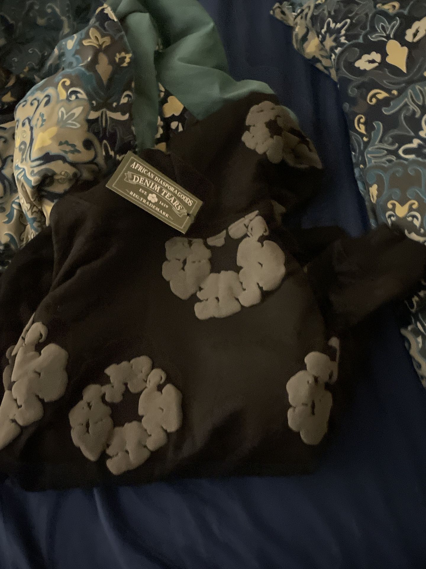 Denim Tears “Black monochrome” Size L