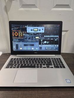 Laptop Dell for Music Studio with Software, DAW and plugins Ready to use.