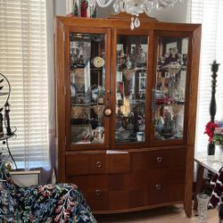 China Cabinet Real Wood Free 