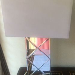A set of brand new mirrored lamps for your living room, bedroom or whatever